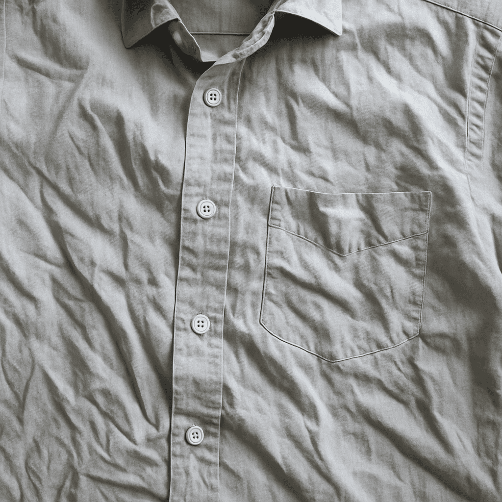 Wrinkled dress shirt background